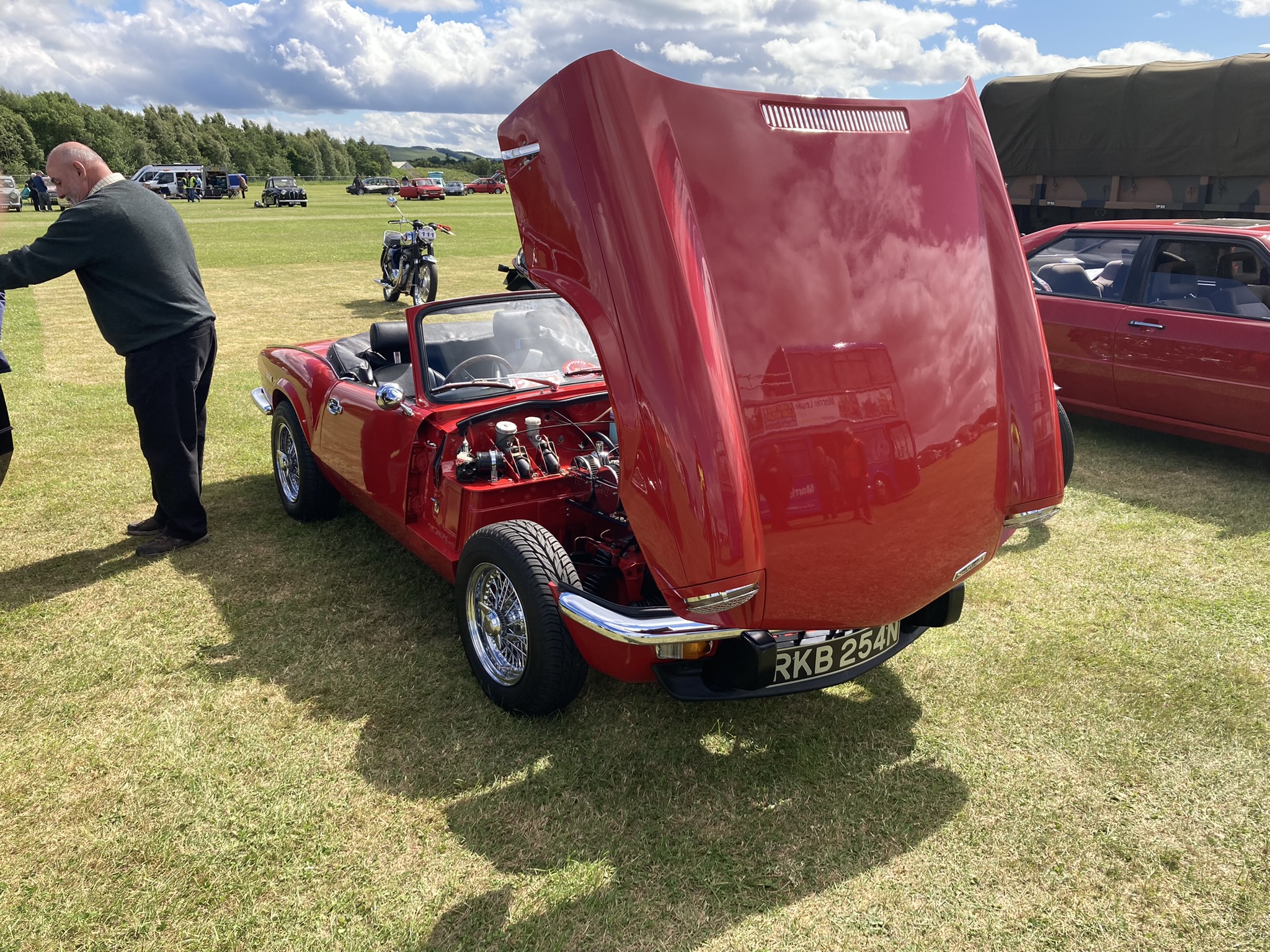 Presentation of Trophies 2022 Tayside Classic Car Club